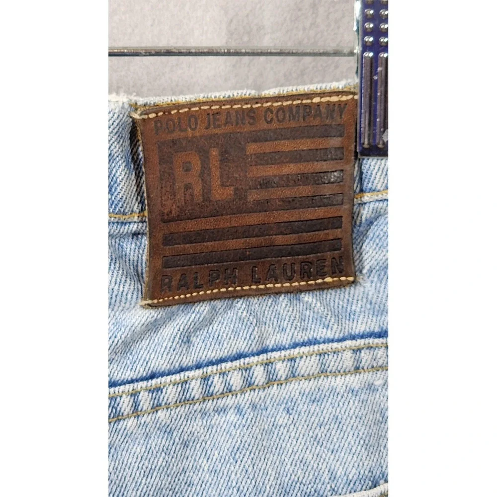 Vintage Polo Jeans Co‎ Ralph Lauren Jeans Mens 38x29 Loose Fit Denim 90s